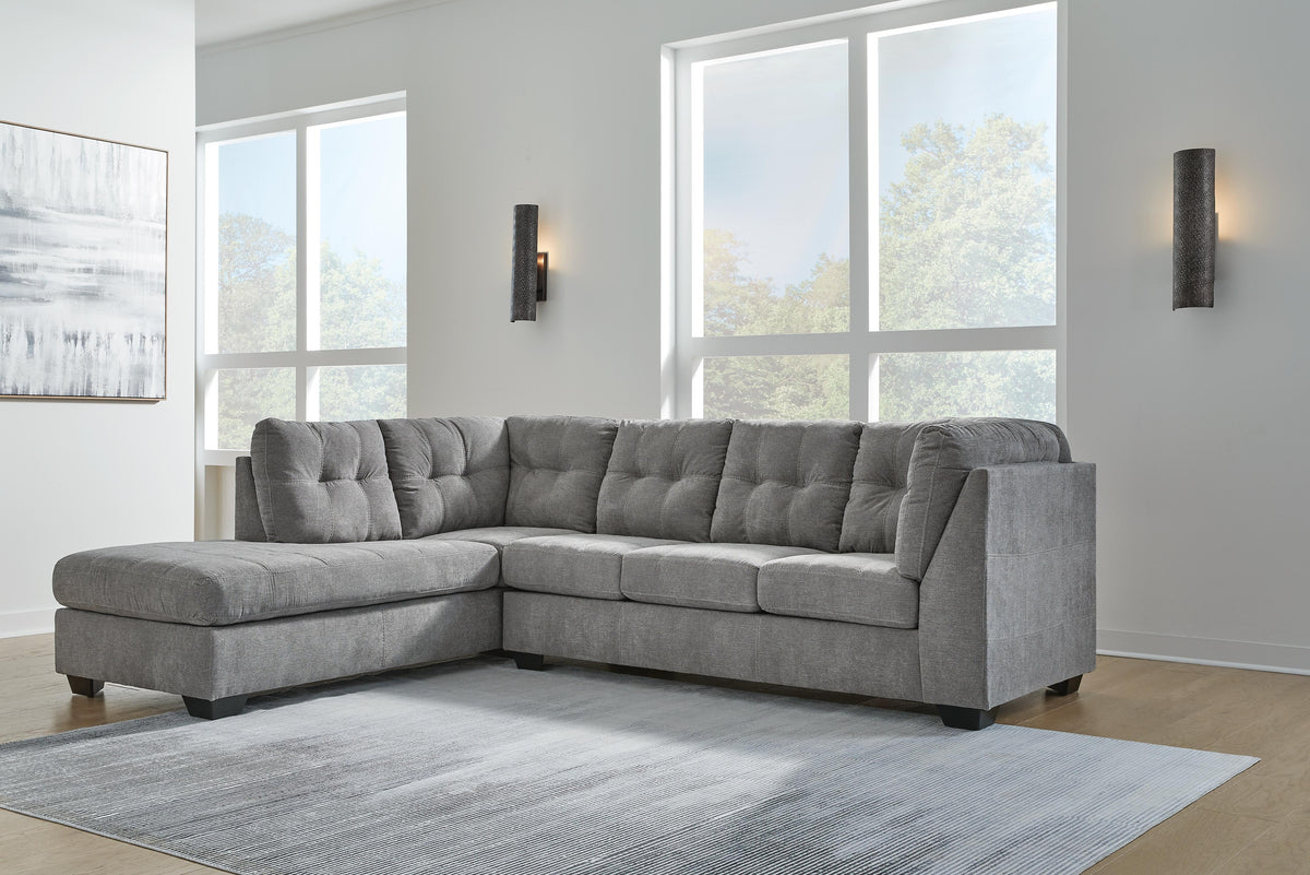 Marleton Sectional - 55305S1 - product view or room setting; complete kit and included component views (supplier image 13)