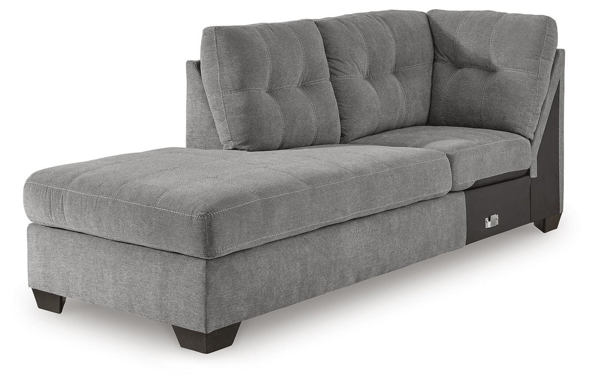 Marleton Sectional - 55305S1, 55305S3 - product view or room setting; complete kit and included component views (supplier image 18)