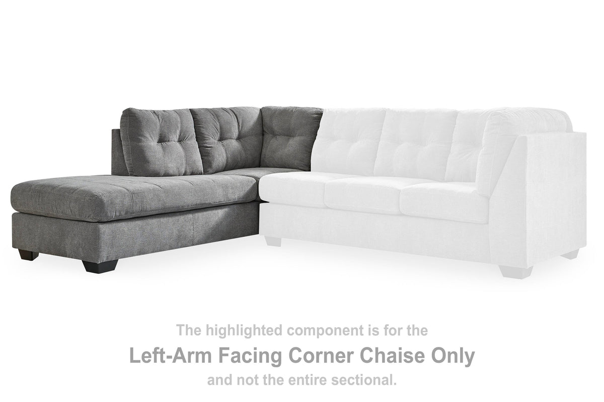 Marleton Sectional - 55305S1, 55305S3 - product view or room setting; complete kit and included component views (supplier image 19)