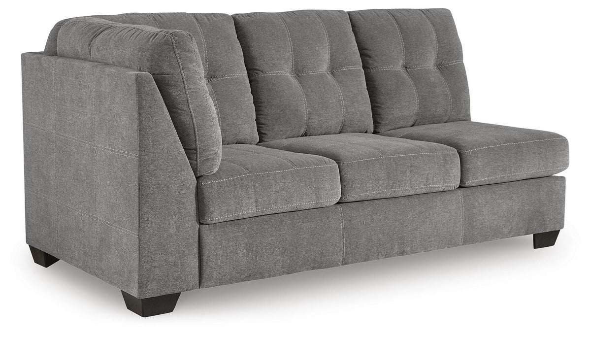 Marleton 2-Piece Sectional and Ottoman - 55305U1 - product view or room setting; complete kit and included component views (supplier image 9)