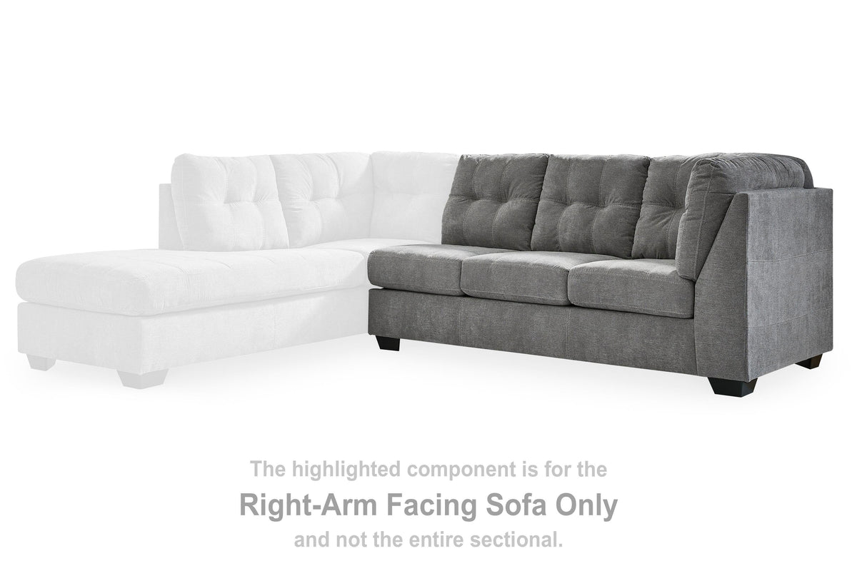 Marleton Sectional - 55305S1 - product view or room setting; complete kit and included component views (supplier image 23)