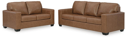 Bolsena sofa and loveseat set, Caramel, 55603U1: original supplier product or room view; only listed sofa and loveseat included. Castillo Furniture, Philadelphia.