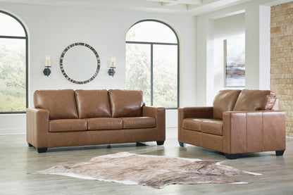 Bolsena sofa and loveseat set, Caramel, 55603U1: original supplier product or room view; only listed sofa and loveseat included. Castillo Furniture, Philadelphia.