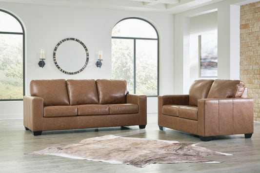 Bolsena sofa and loveseat set, Caramel, 55603U1: original supplier product or room view; only listed sofa and loveseat included. Castillo Furniture, Philadelphia.