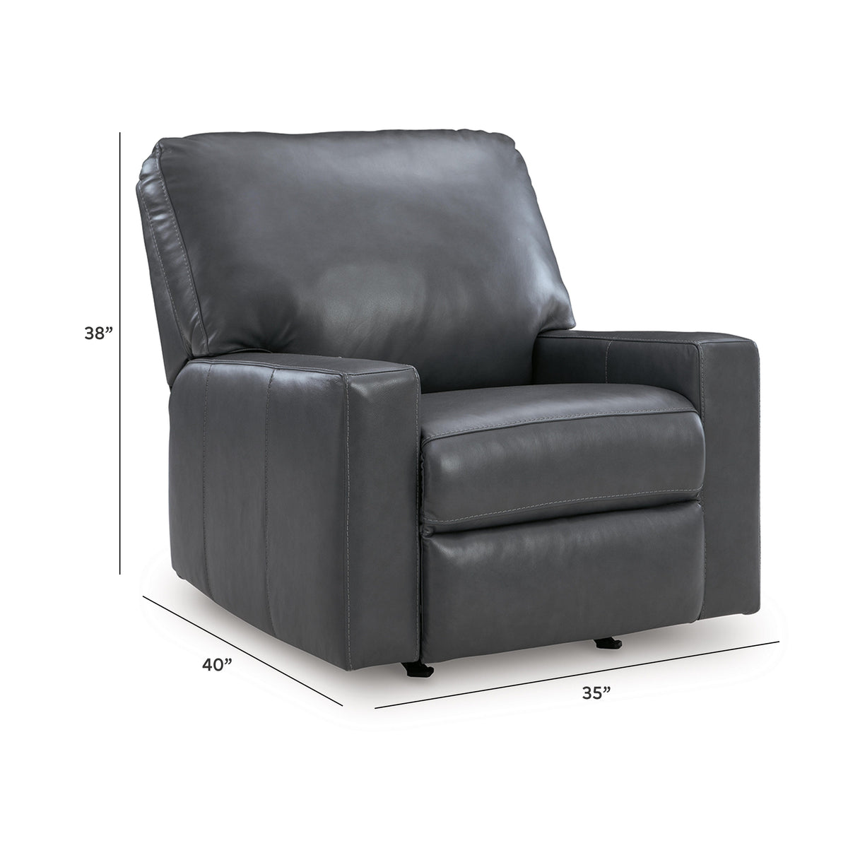 Bolsena Recliner - 5560425 - approximate manufacturer dimensions (supplier image 20)