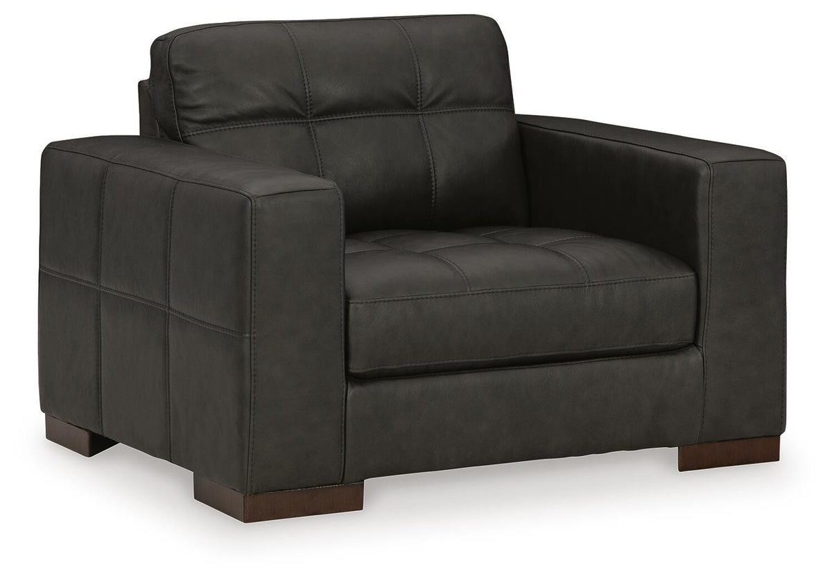 Luigi Oversized Chair and Ottoman - 56506U2 - product view or room setting; complete kit and included component views (supplier image 4)