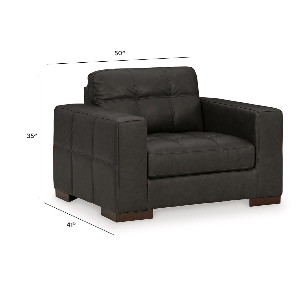 Luigi Living Room Sets - 56506U3 - approximate manufacturer dimensions (supplier image 33)