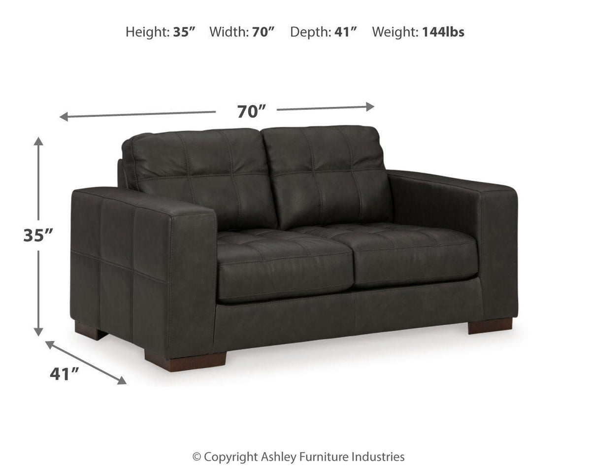 Luigi Living Room Sets - 56506U3 - approximate manufacturer dimensions (supplier image 21)