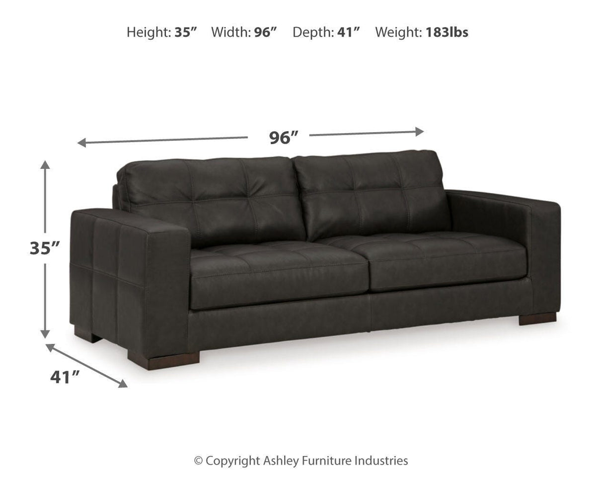 Luigi Living Room Sets - 56506U3 - approximate manufacturer dimensions (supplier image 22)