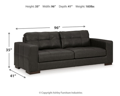 Luigi Living Room Sets - 56506U3 - approximate manufacturer dimensions (supplier image 22)