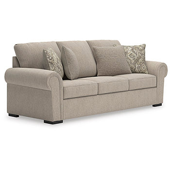Sararose sofa and loveseat set, Heather, 5710238: original manufacturer image; only listed sofa and loveseat included. Castillo Furniture, Philadelphia.