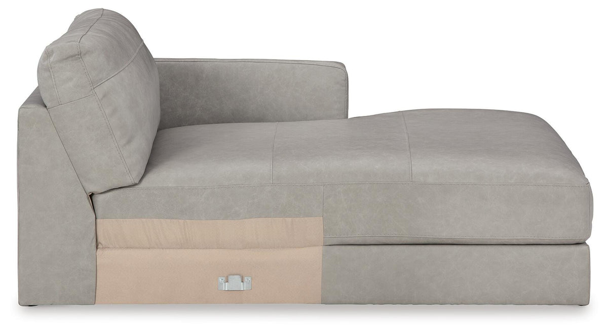 Amiata 2-Piece Sectional with Chaise and Ottoman - 57404U1 - product view or room setting; complete kit and included component views (supplier image 7)