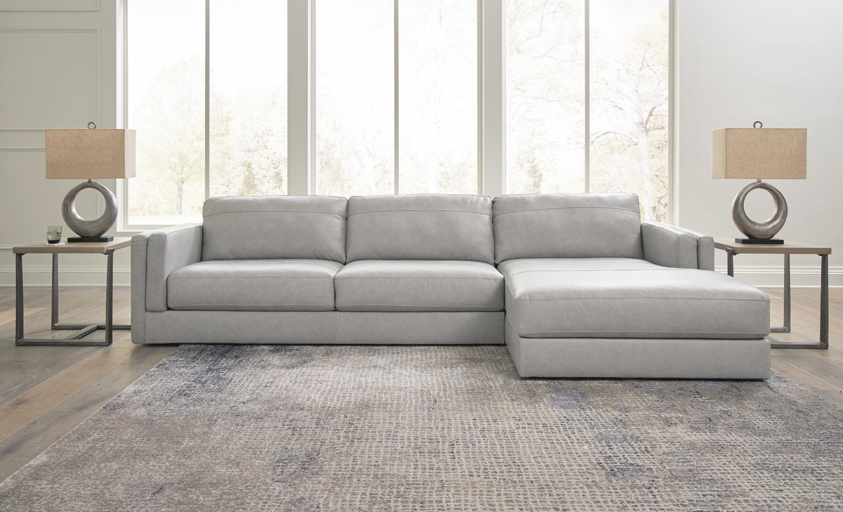 Amiata Sectional - 57404S2 - product view or room setting; complete kit and included component views (supplier image 2)