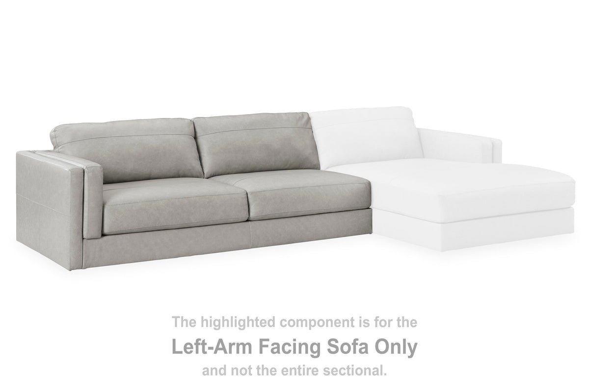 Amiata Sectional - 57404S2 - product view or room setting; complete kit and included component views (supplier image 12)