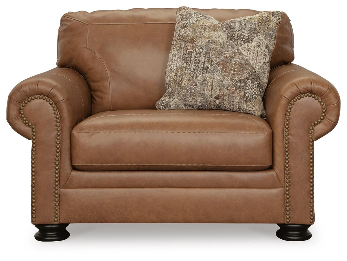 Carianna Oversized Chair and Ottoman - 57604U2 - product view or room setting; complete kit and included component views (supplier image 6)