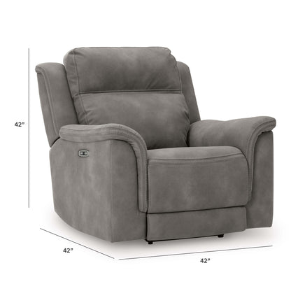 Next-Gen Durapella Power Recliner - 5930113 - approximate manufacturer dimensions (supplier image 12)