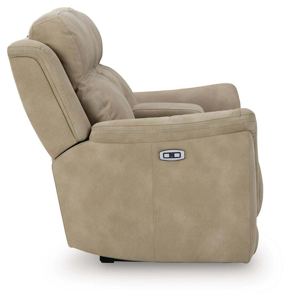 Next-Gen Durapella Power Reclining Loveseat with Console - 5930218 - product view or room setting; only loveseat included (supplier image 6)