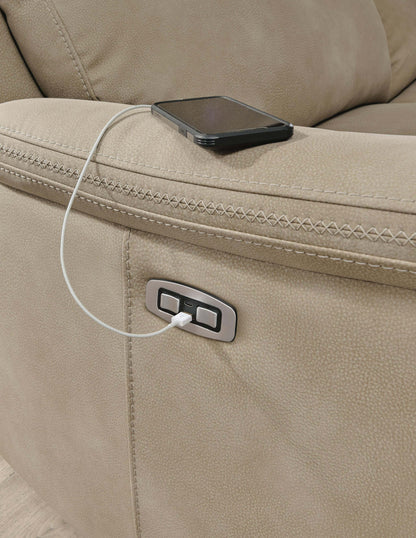 Next-Gen Durapella Power Reclining Loveseat with Console - 5930218 - finish or detail (supplier image 12)