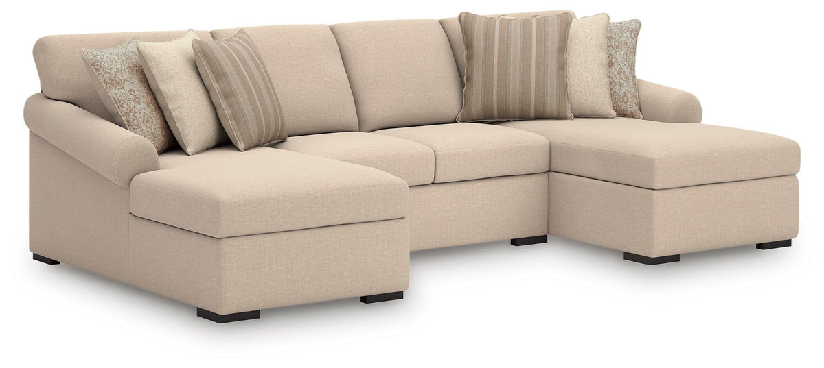 LadyMae Sectional - 59404S5 - product view or room setting; complete kit and included component views (supplier image 61)