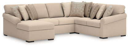 LadyMae Sectional - 59404S7 - product view or room setting; complete kit and included component views (supplier image 57)