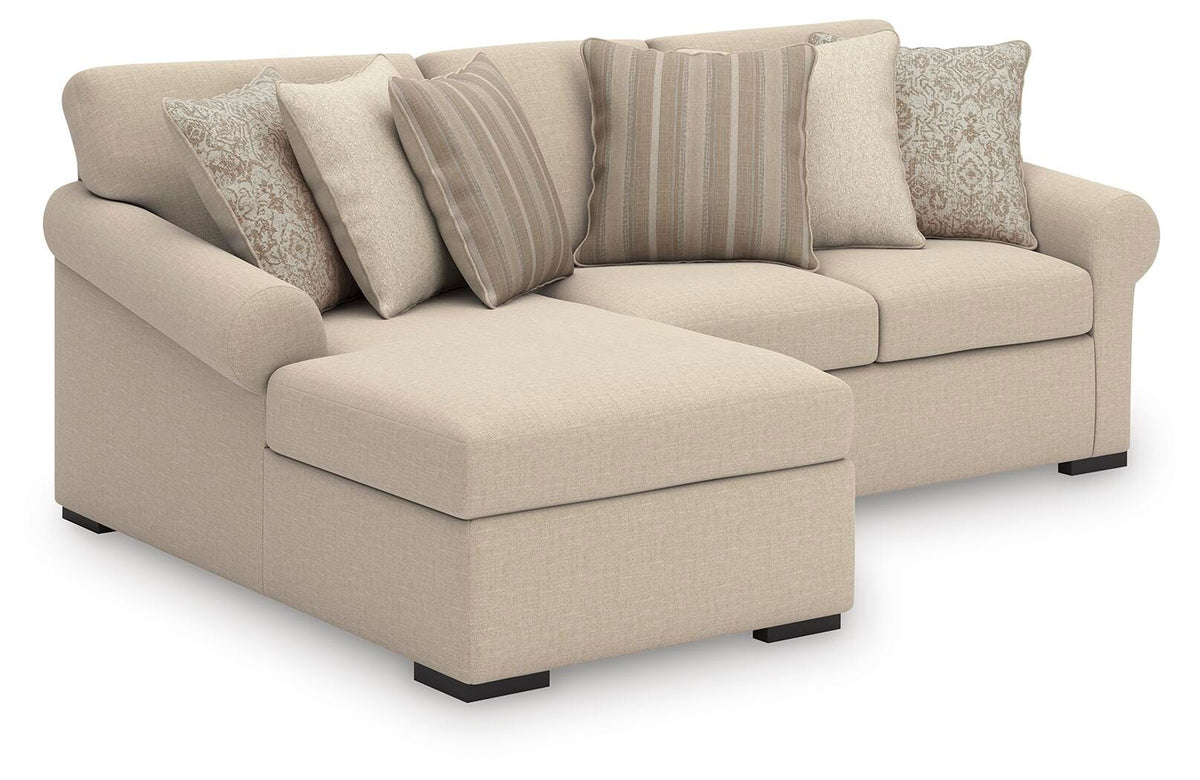 LadyMae Sectional - 59404S6 - product view or room setting; complete kit and included component views (supplier image 58)