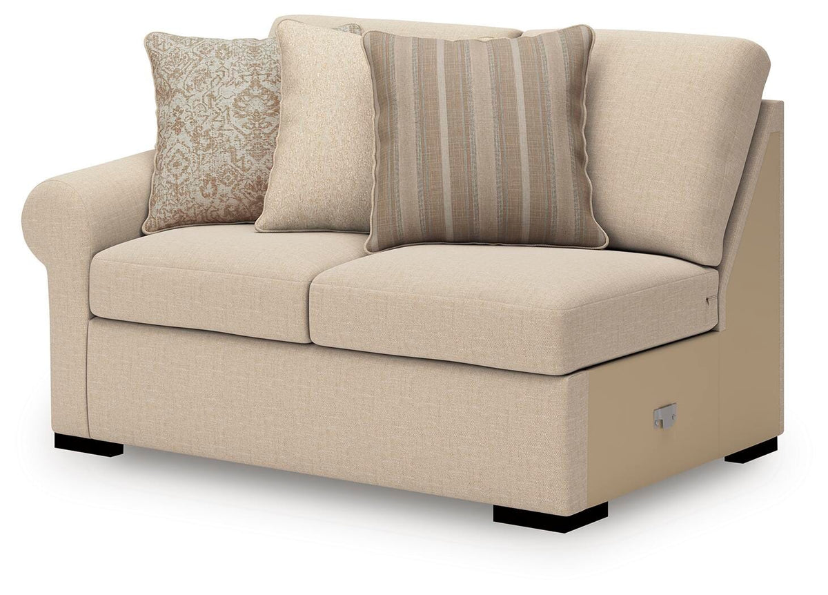 LadyMae Sectional - 59404S4, 59404S2, 59404S3, 59404S1, 59404S9 - product view or room setting; complete kit and included component views (supplier image 29)