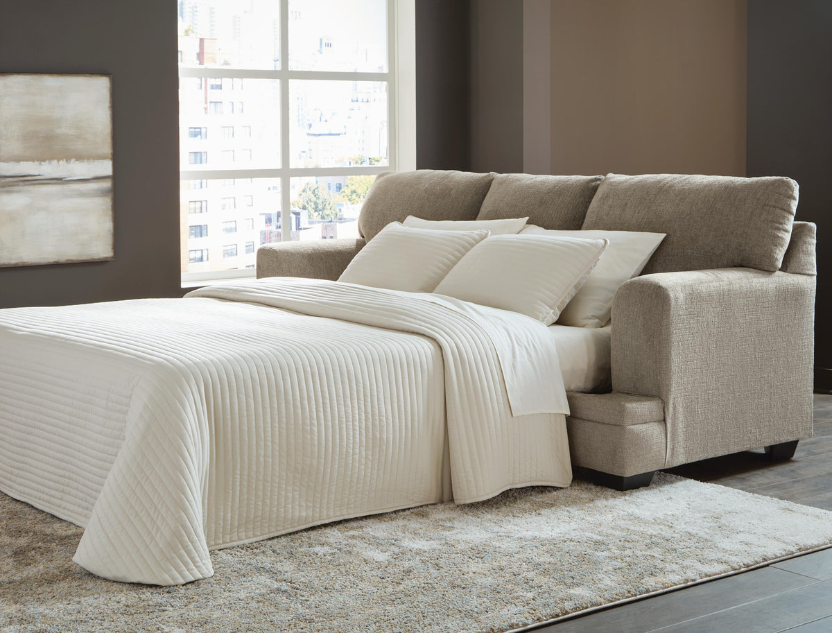 Stonemeade Queen Sofa Sleeper - 5950439 - product view or room setting; only sleeper sofa included (supplier image 11)
