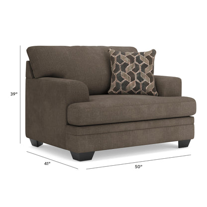 Stonemeade Oversized Chair - 5950523 - approximate manufacturer dimensions (supplier image 8)