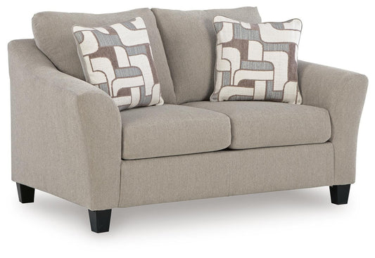 Willarae Loveseat - 5980335 - product view or room setting; only loveseat included (supplier image 1)