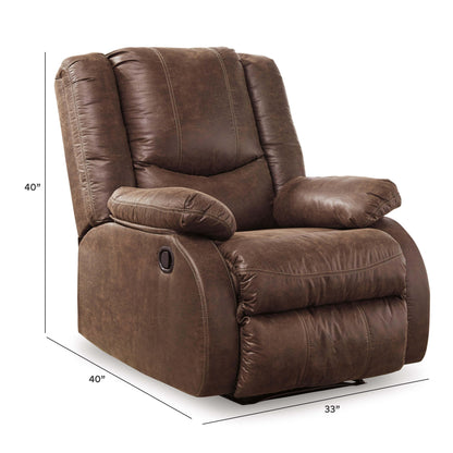 Bladewood Recliner - 6030529 - approximate manufacturer dimensions (supplier image 10)