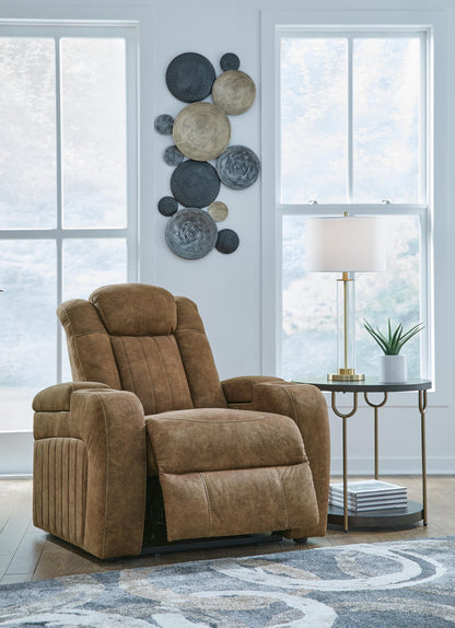 Wolfridge Power Recliner - 6070313 - product view or room setting; only recliner included (supplier image 6)