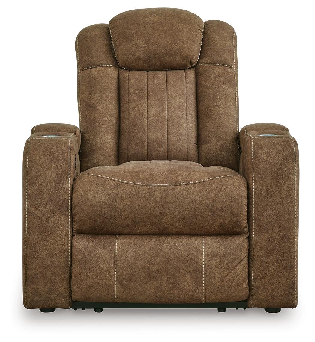 Wolfridge Power Recliner - 6070313 - product view or room setting; only recliner included (supplier image 4)