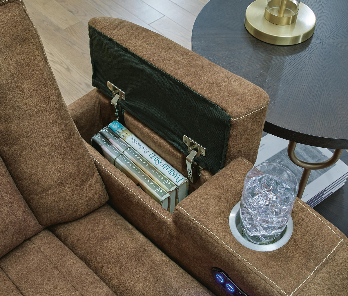 Wolfridge Power Reclining Sofa - 6070315 - finish or detail (supplier image 12)