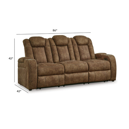 Wolfridge Living Room Sets - 60703U1, 60703U2, 60703U3 - approximate manufacturer dimensions (supplier image 22)