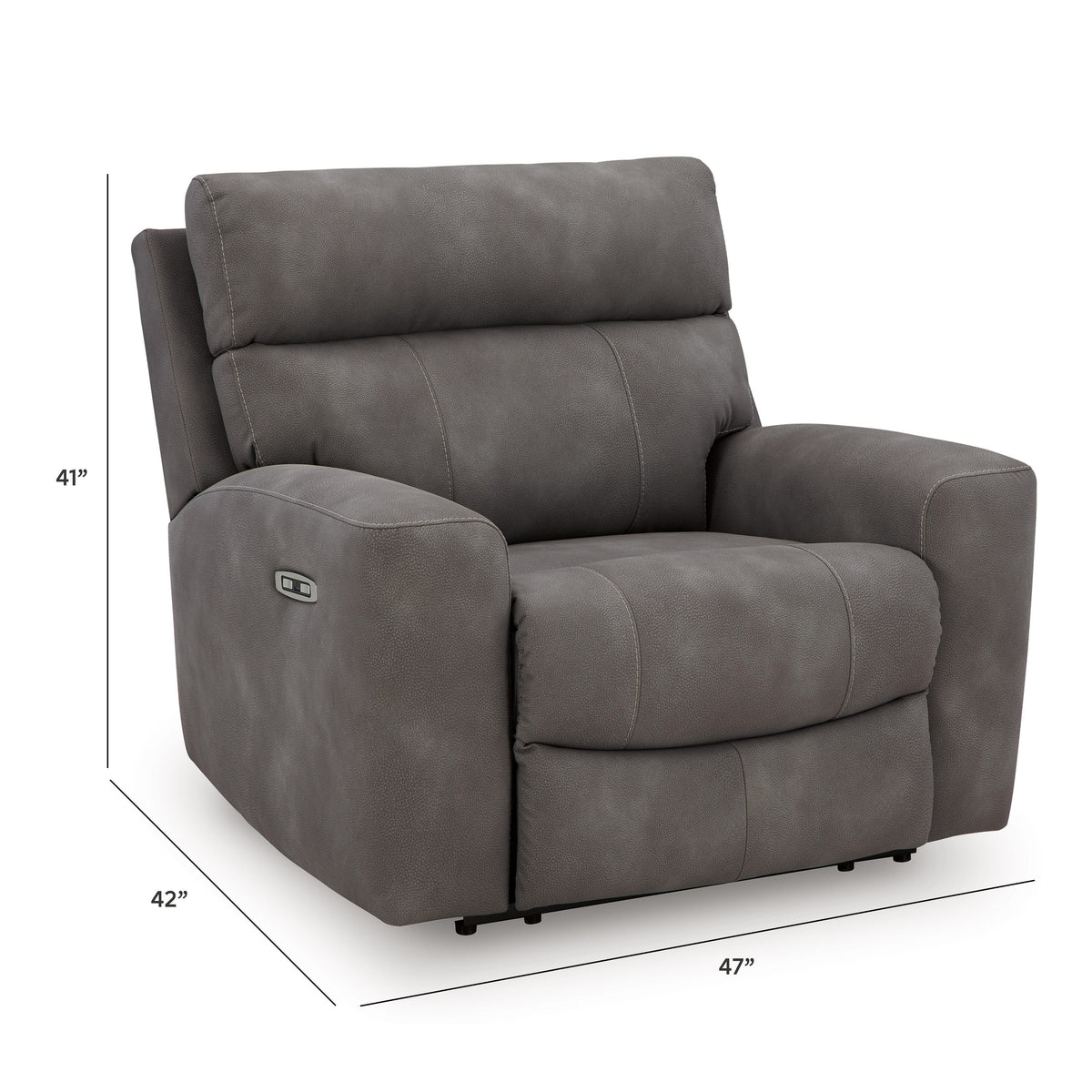 Next-Gen Durapella Power Recliner - 6100313 - approximate manufacturer dimensions (supplier image 78)