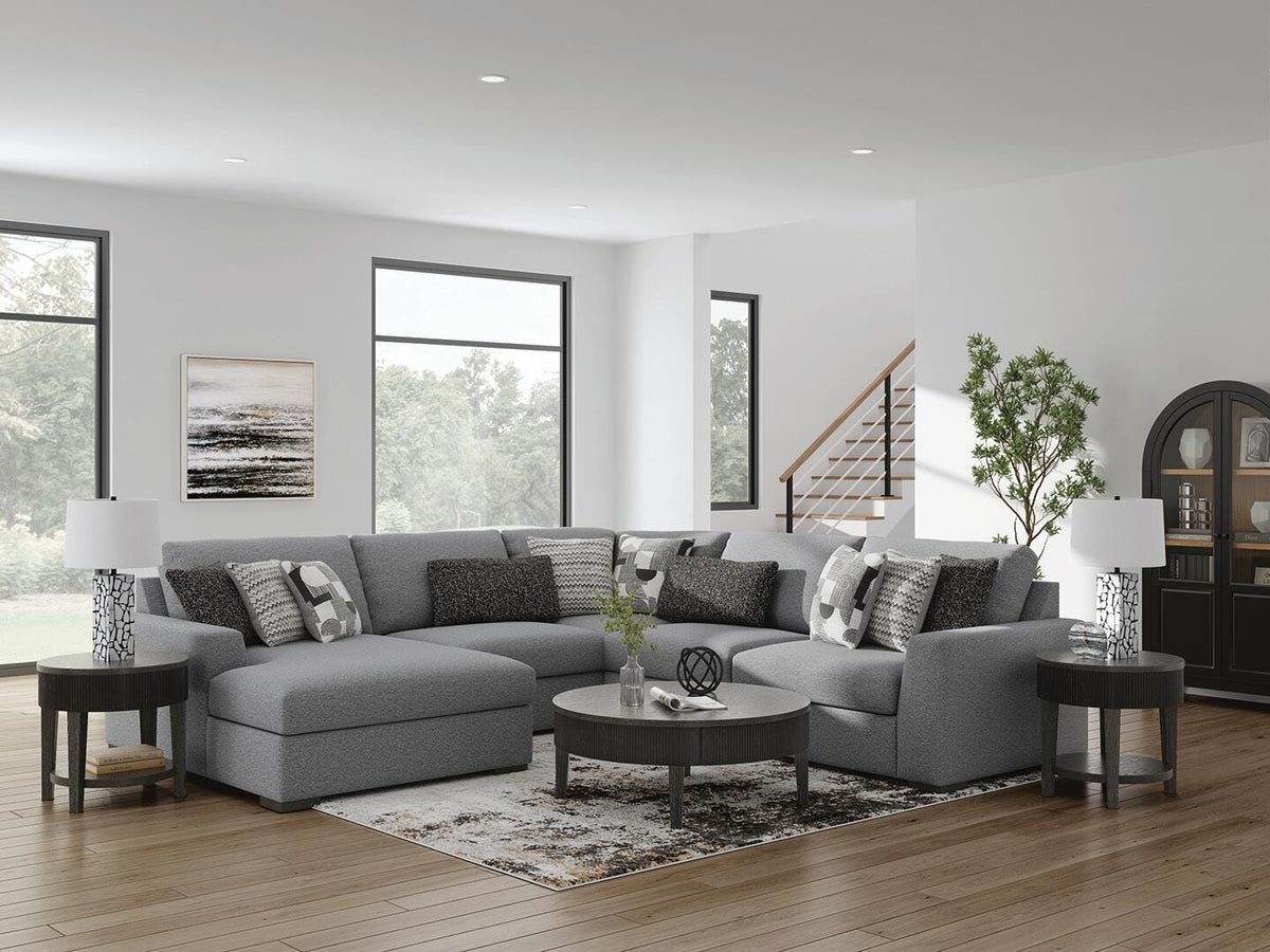 Bealton Sectional - 61305S8 - product view or room setting; complete kit and included component views (supplier image 57)