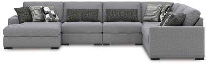 Bealton Sectional - 61305S13 - product view or room setting; complete kit and included component views (supplier image 74)