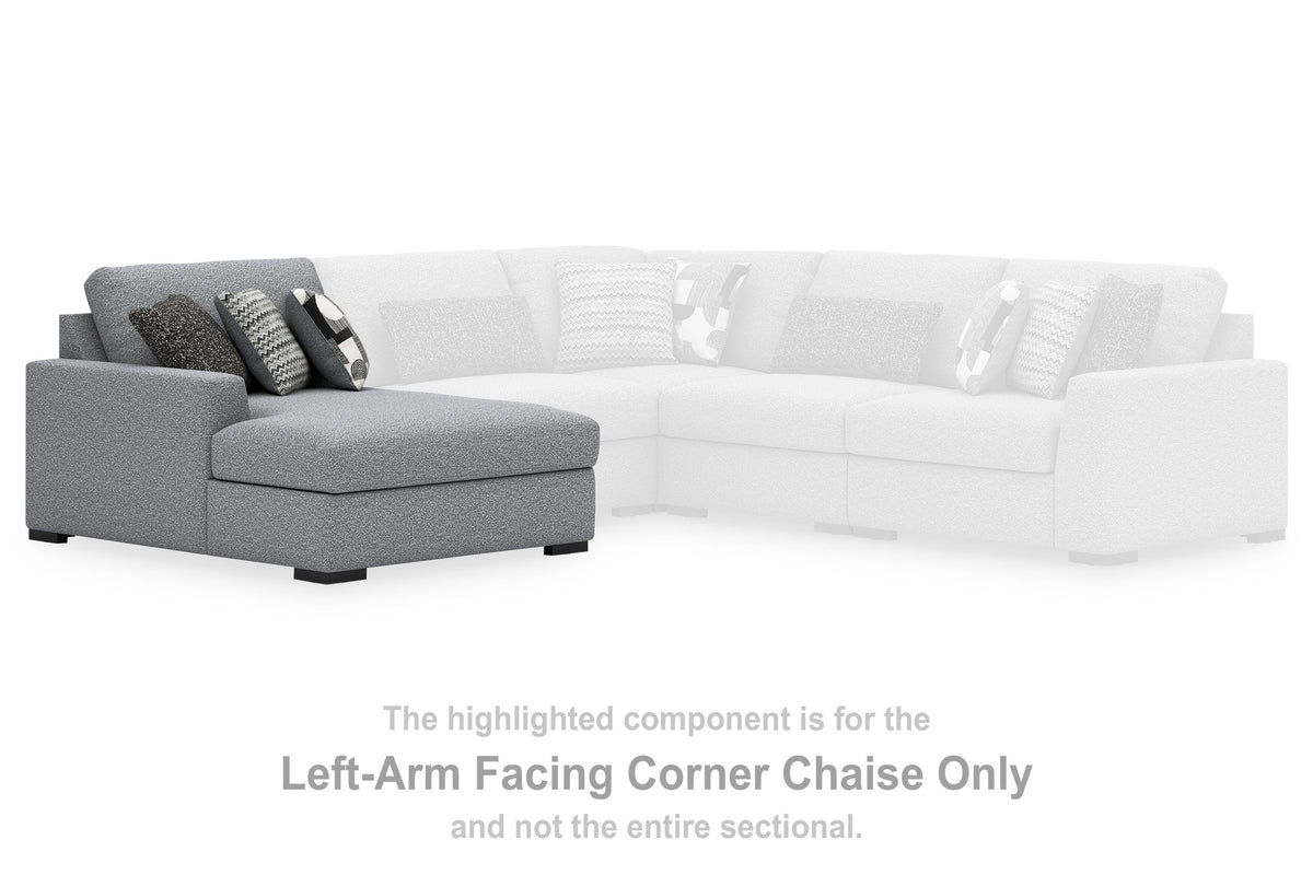 Bealton Sectional - 61305S9, 61305S8, 61305S4, 61305S11, 61305S13 - product view or room setting; complete kit and included component views (supplier image 4)