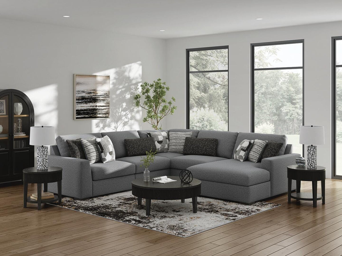 Bealton Sectional - 61305S7 - product view or room setting; complete kit and included component views (supplier image 38)