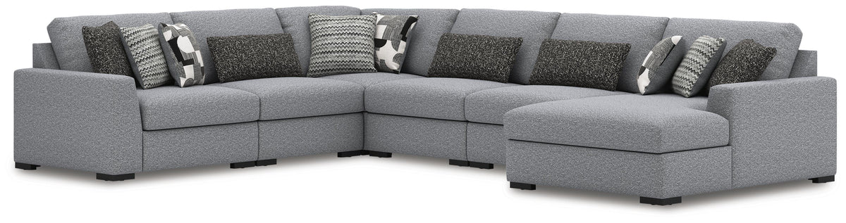 Bealton Sectional - 61305S12 - product view or room setting; complete kit and included component views (supplier image 70)