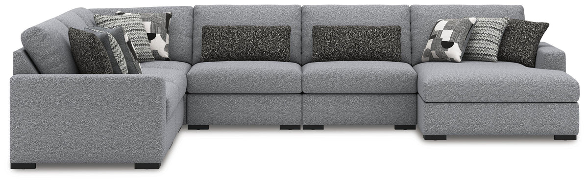 Bealton Sectional - 61305S12 - product view or room setting; complete kit and included component views (supplier image 71)