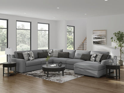 Bealton Sectional - 61305S12 - product view or room setting; complete kit and included component views (supplier image 72)