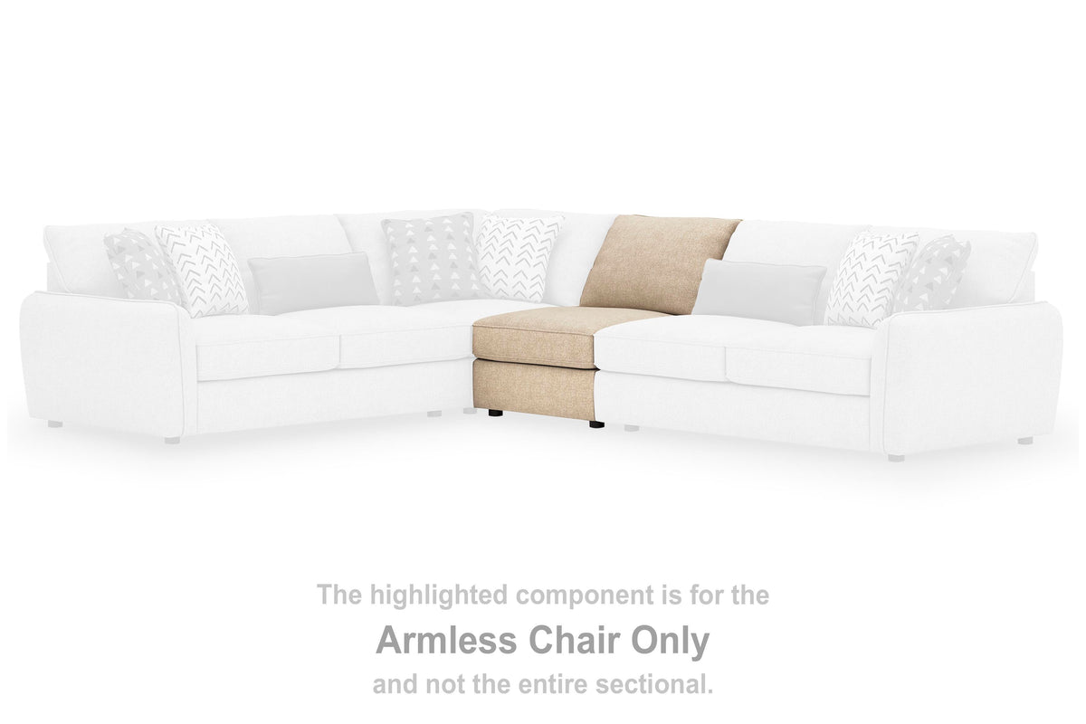 Seyler Sectional - 61405S2 - product view or room setting; complete kit and included component views (supplier image 5)