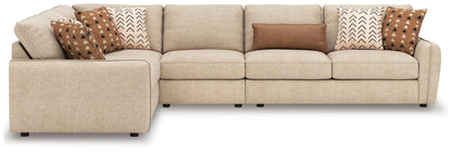 Seyler Sectional - 61405S2 - product view or room setting; complete kit and included component views (supplier image 3)