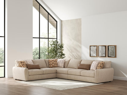 Seyler Sectional - 61405S2 - product view or room setting; complete kit and included component views (supplier image 2)