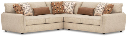 Seyler Sectional - 61405S1 - product view or room setting; complete kit and included component views (supplier image 30)