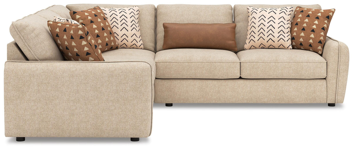 Seyler Sectional - 61405S1 - product view or room setting; complete kit and included component views (supplier image 32)