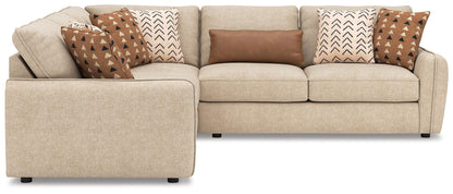 Seyler Sectional - 61405S1 - product view or room setting; complete kit and included component views (supplier image 32)