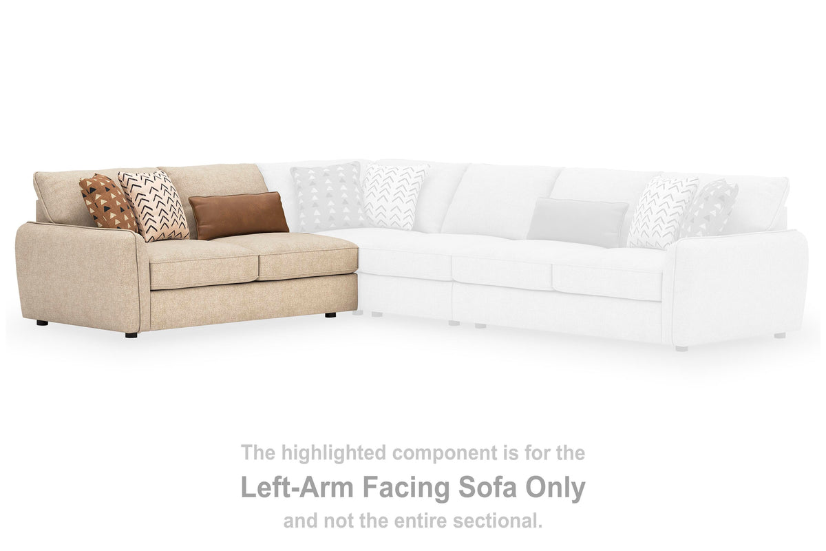 Seyler Sectional - 61405S2, 61405S1 - product view or room setting; complete kit and included component views (supplier image 12)