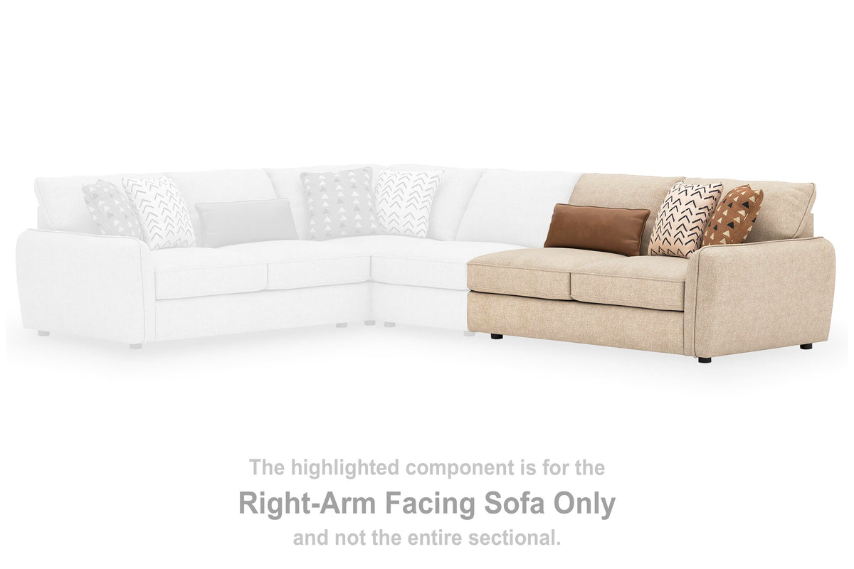 Seyler Sectional - 61405S2, 61405S1 - product view or room setting; complete kit and included component views (supplier image 19)